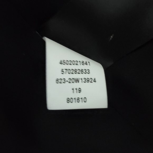 White House Black Market Petite Women's Size 8 Black Solid Ruffle Blazer Jacket - Picture 7 of 10